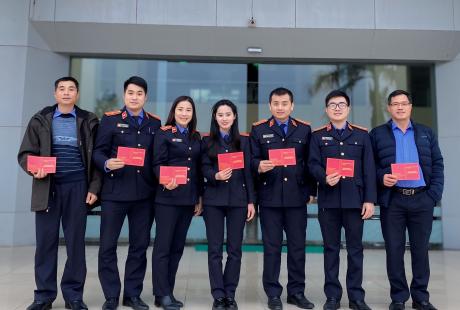 Công đoàn VKSND tỉnh Bắc Giang tham gia hiến máu tình nguyện tại chương trình “Giọt hồng đoàn viên công đoàn” năm 2024