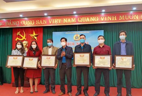 Công đoàn Viện KSND huyện Hiệp Hoà đạt danh hiệu công đoàn vững mạnh năm 2021