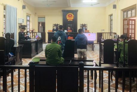 VKSND huyện Sơn Động tổ chức phiên tòa hình sự rút kinh nghiệm 