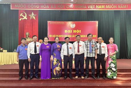 Hội luật gia huyện Sơn Động tổ chức thành công Đại hội đại biểu Hội luật gia lần thứ III, nhiệm kỳ 2024-2029