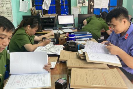 Viện kiểm sát nhân dân thành phố Bắc Giang trực tiếp kiểm sát  tại Cơ quan thi hành án hình sự Công an thành phố 
